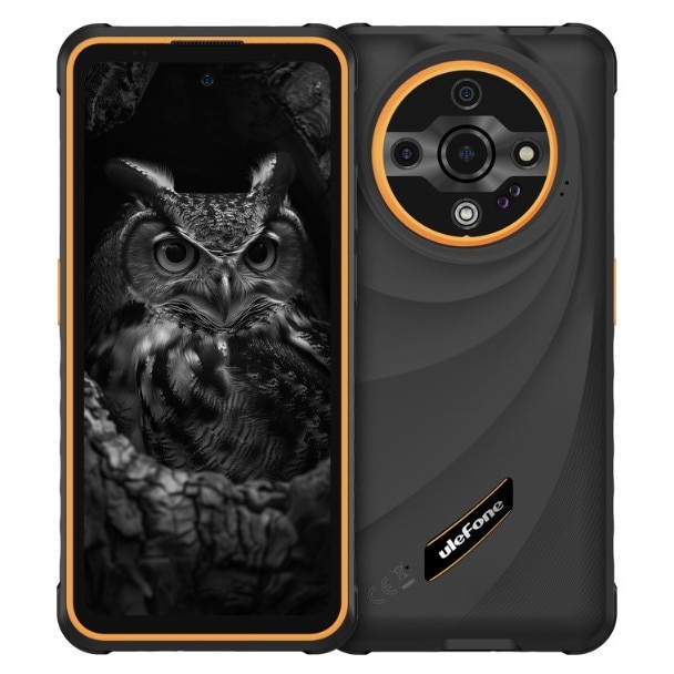 Telefon mobil Ulefone Armor X31 Pro, Portocaliu, 5G, 6.56" 120Hz, 16GB RAM (8GB+ 8GB extensibili), 256GB ROM, Android 14, Camera Night Vision 25MP, 6050mAh, Dual SIM