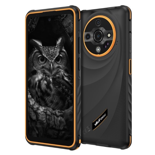 Telefon mobil Ulefone Armor X31 Pro, Portocaliu, 5G, 6.56" 120Hz, 16GB RAM (8GB+ 8GB extensibili), 256GB ROM, Android 14, Camera Night Vision 25MP, 6050mAh, Dual SIM