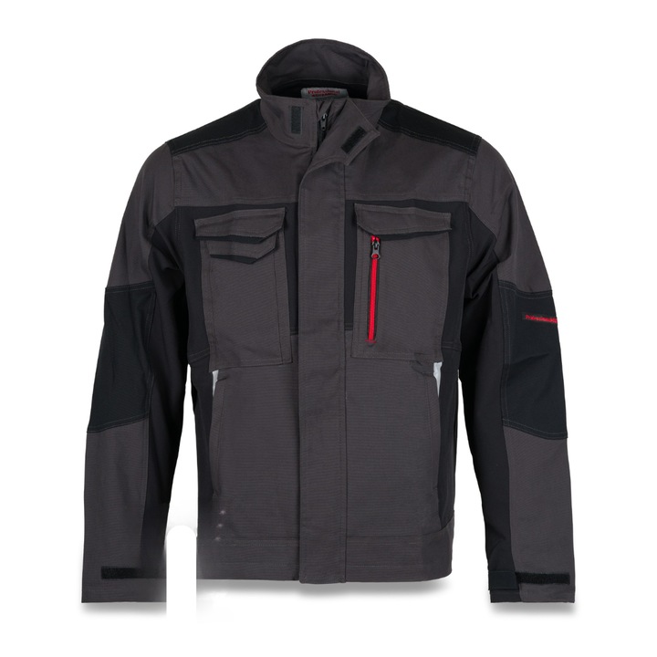 Geaca de lucru, Art-Mas, Protectie, SLIM STRETCH, fermoar, elastic, Negru, 52