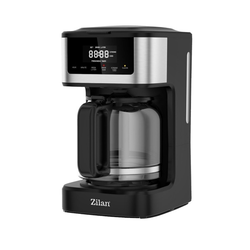 Cafetiera Digitala 900W, 1.8L, Functie Curatare Automata