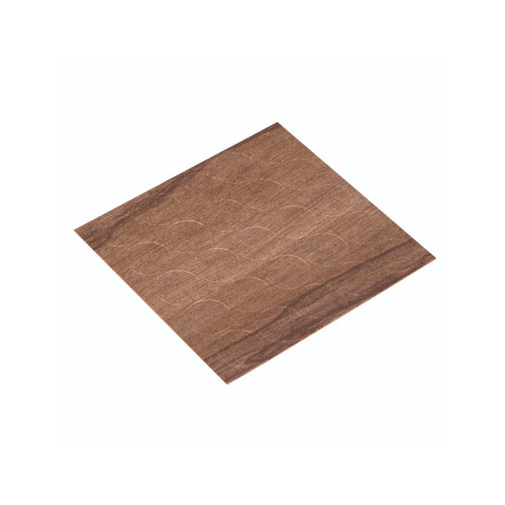 Capac mascare, autoadeziv, Ø 14 mm, stejar (set 25 buc)