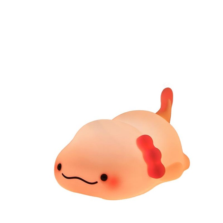 Lampa de veghe pentru copii, KOOPAO, material silicon alimentar, lumina reglabila, portabila, incarcabila