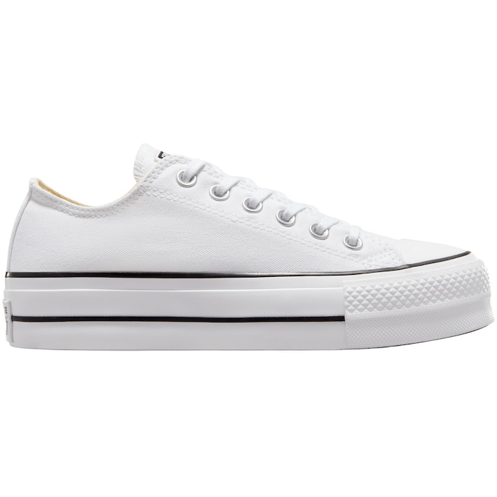Tenisi femei Converse Chuck Taylor All Star Lift Ox, 41.5, Alb