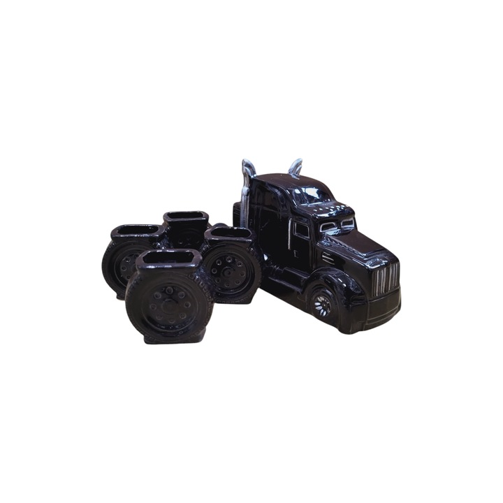 Set pentru tuica Camion, ceramica