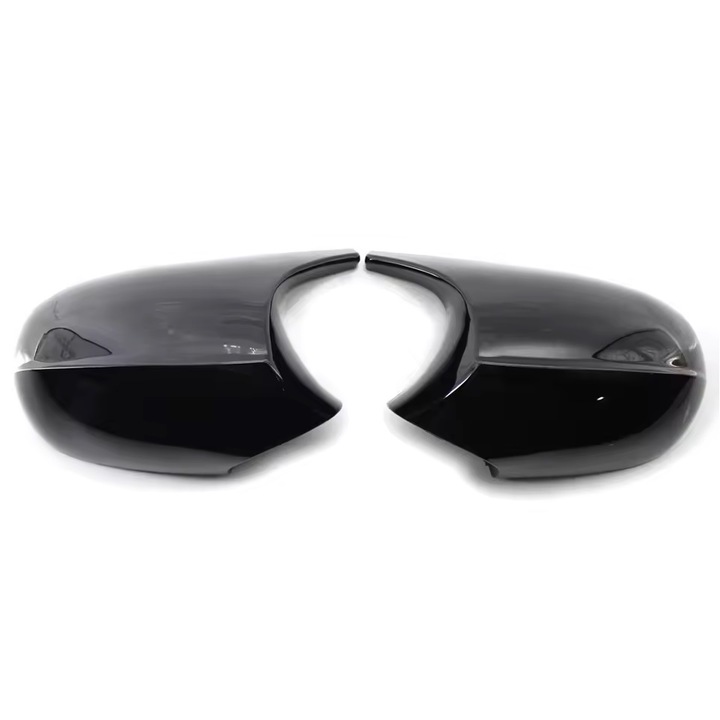 Capace Oglinzi Compatibile BMW Seria 1 E87 2007-2010, Seria 3 E90 E91 2008-2011, E92 E93 2010-2013 Negru Lucios M Design