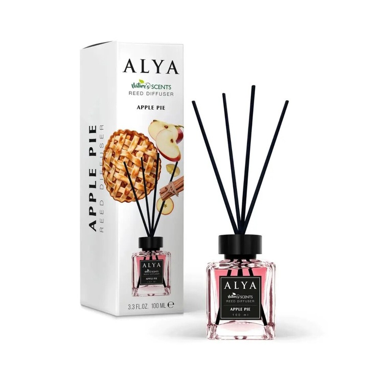 Комплект от 2 бутилки освежител за въздух ALYA, APPLE PIE, 100 мл