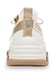 Steve Madden, Pantofi sport din material textil cu aspect masiv si talpa wedge Project, Alb/Maro deschis