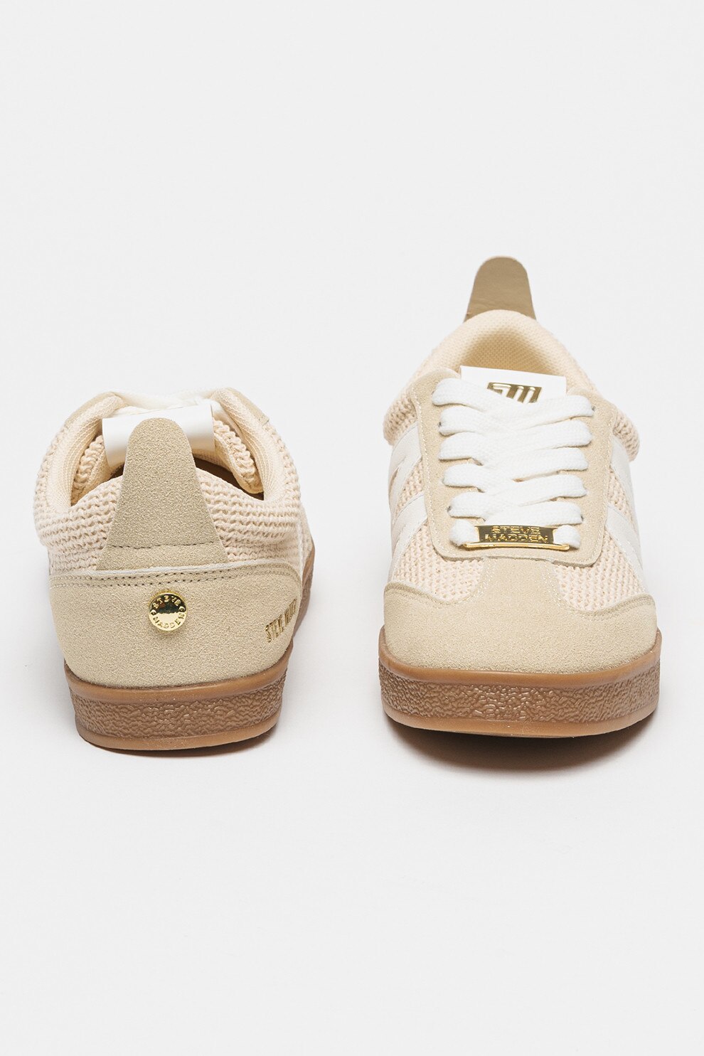 Steve Madden, Pantofi sport din material textil si piele ecologica