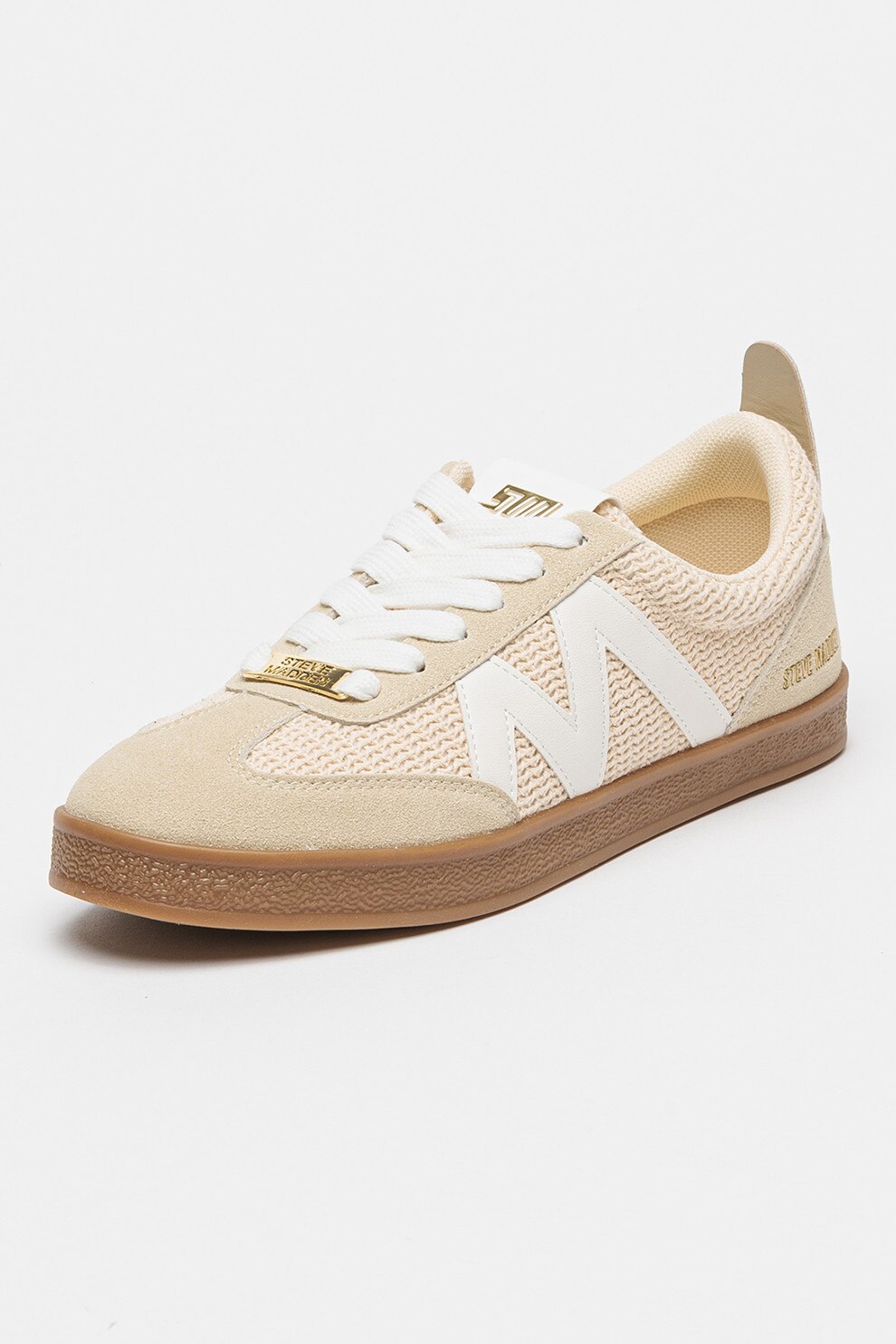 Steve Madden, Pantofi sport din material textil si piele ecologica