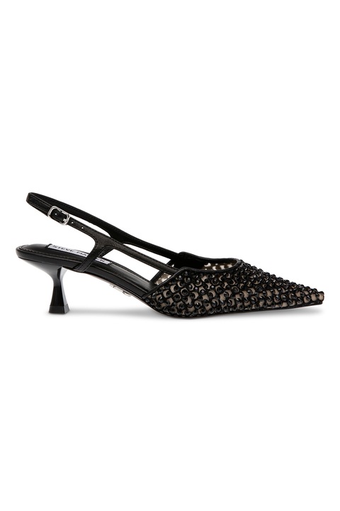 Steve Madden, Pantofi cu varf ascutit, Negru/Bej