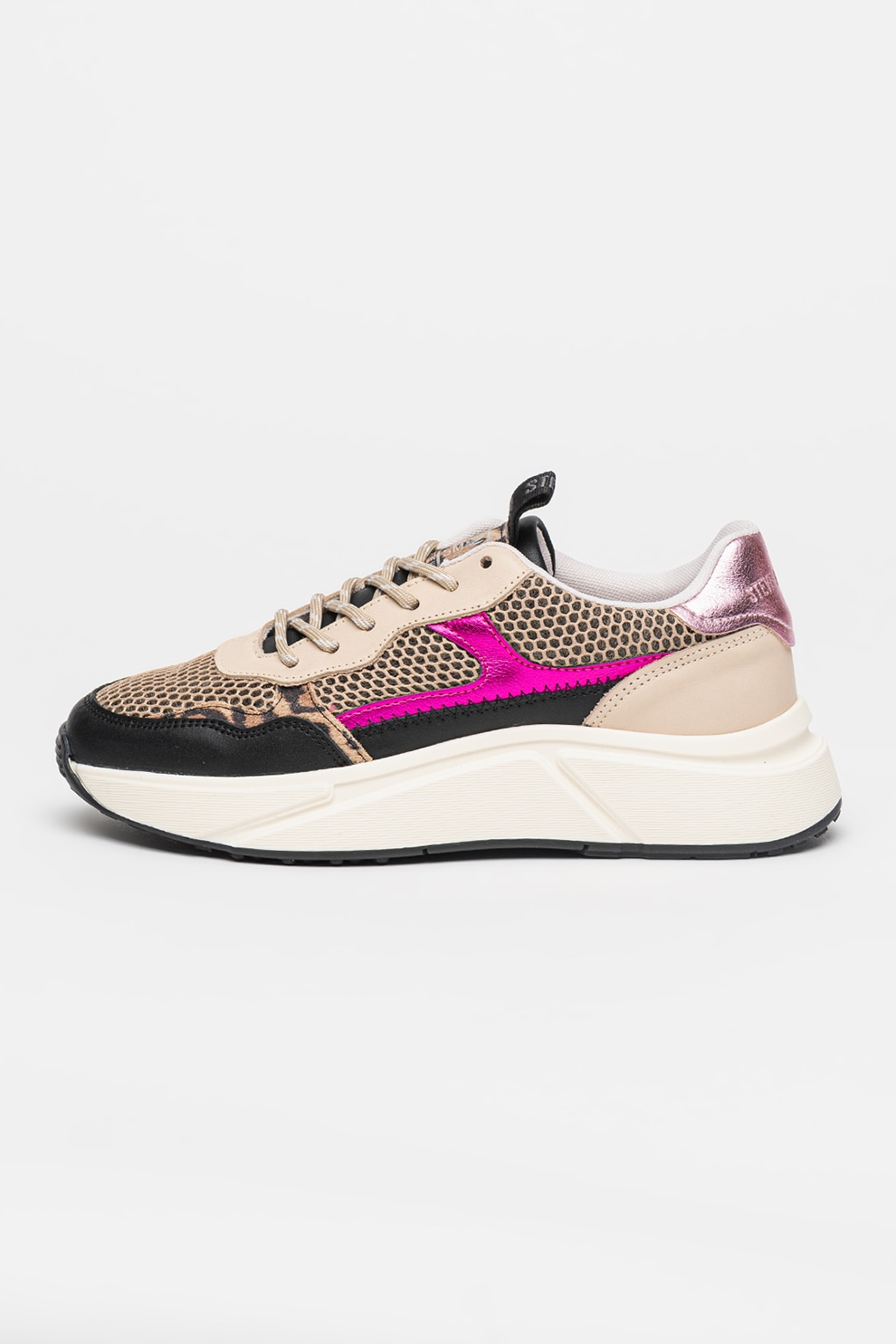 Steve Madden, Pantofi sport Starlyn wedge cu aspect