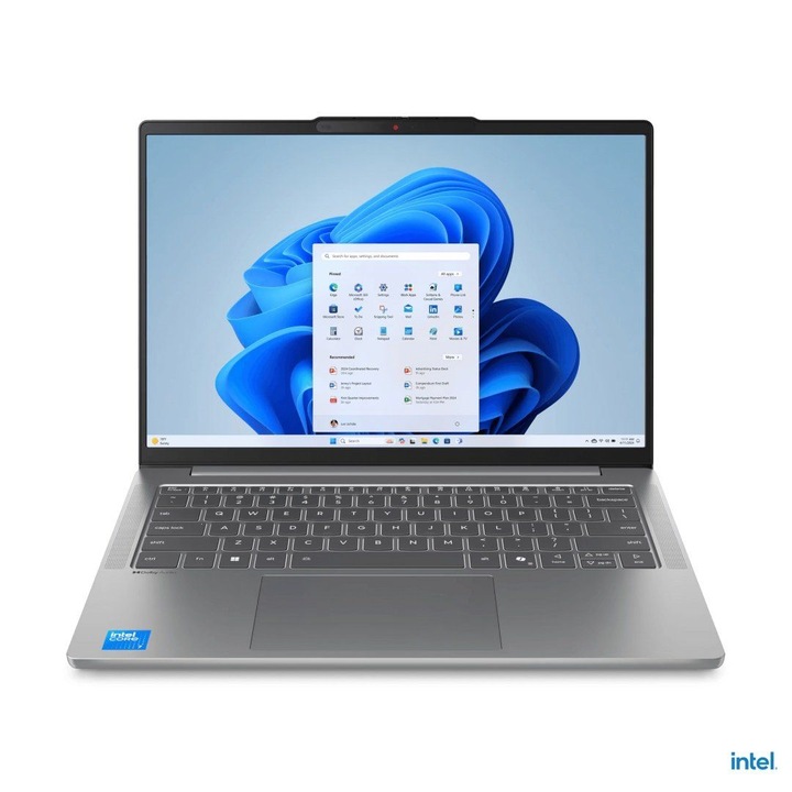 Laptop Lenovo IdeaPad Slim 5 14IRH10R, 14 hüvelykes 1920 x 1200, Intel 240H 10 C / 16 T, 2,5 GHz - 5,2 Ghz, 24 MB gyorsítótár, 28 W, 32 GB DDR5, 1 TB SSD, Intel Graphics, ingyenes DOS