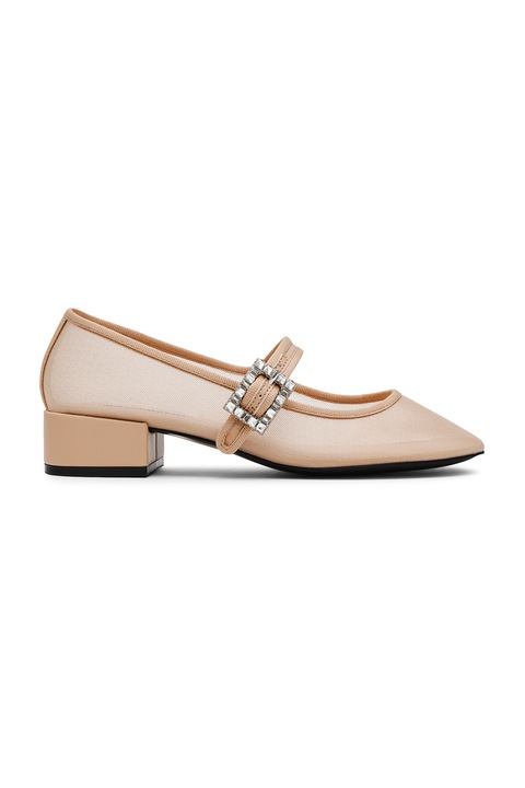 Steve Madden, Pantofi cu toc masiv, Maro deschis