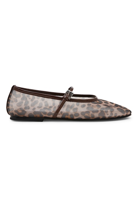 Steve Madden, Текстилни пантофки, Тъмнокафяв/Светлокафяв/Прозрачен