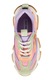 Steve Madden, Спортни обувки Possession-E с мрежести зони, Пастелнорозов, Лилав, Светлозелен, 39