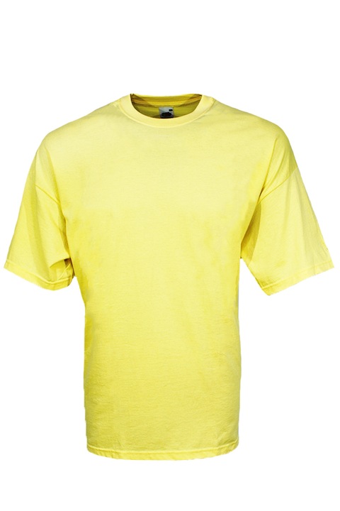 Мъжка тениска Fruit of the Loom, жълта, Размер 2XL