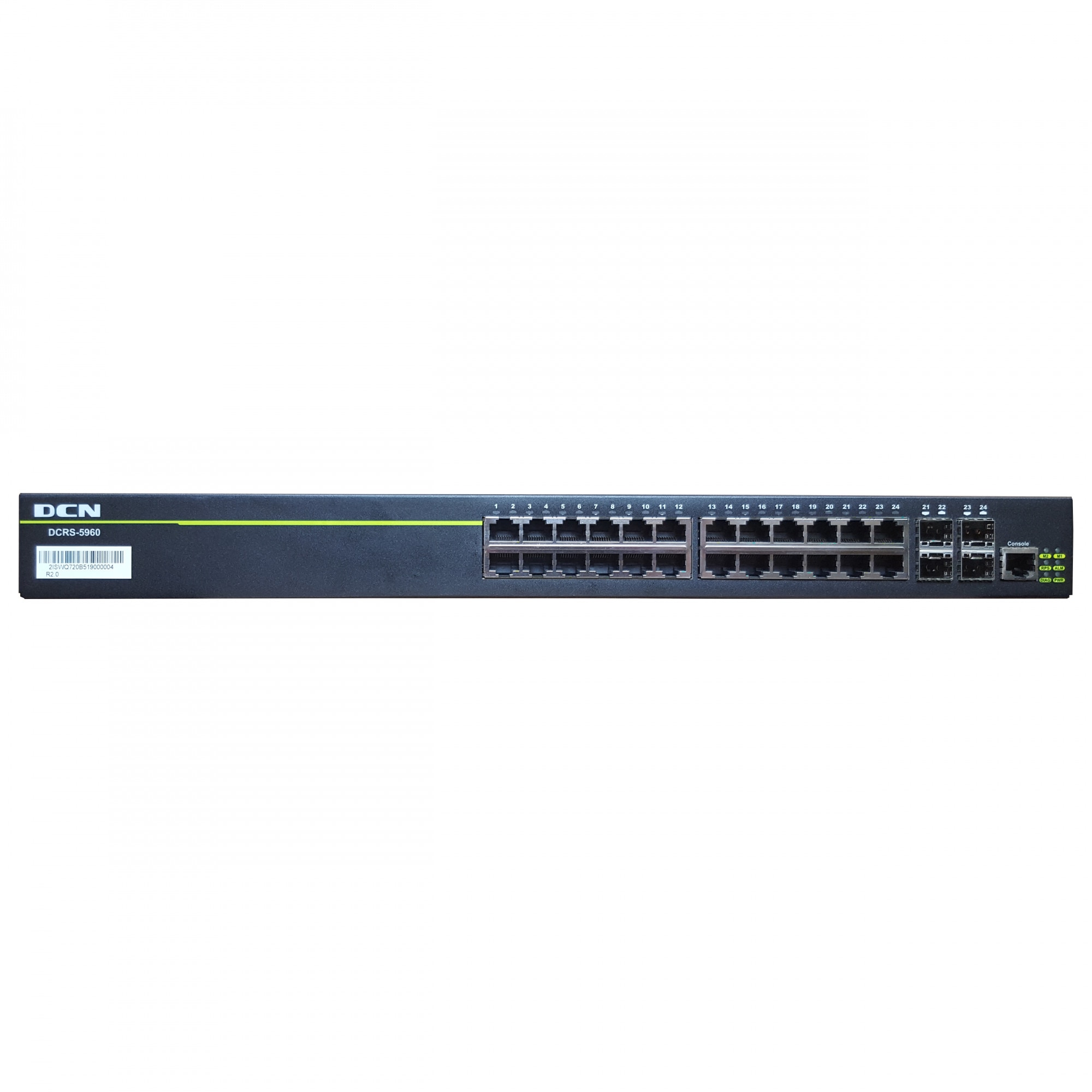 Switch DCN DCRS-5960-28T-AC, Layer 3, Gigabit, 20 x 10/100/1000Base-T + 4 x GE Combo + 2 x 10G Slots