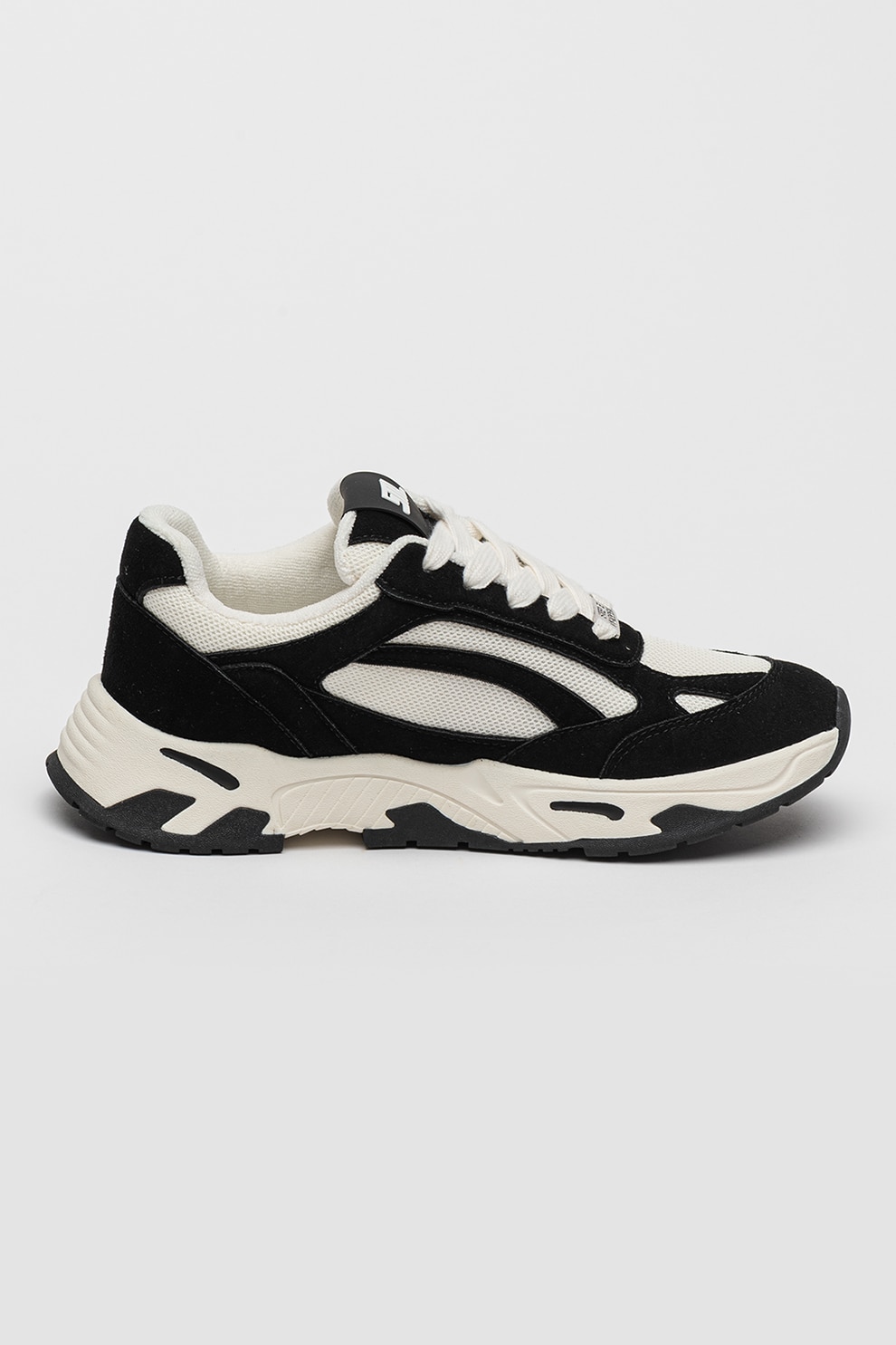 Breed col.Black【SNEAK PEEK】 Steve Madden, Pantofi sport cu piele intoarsa Sneak Peak-E, Alb