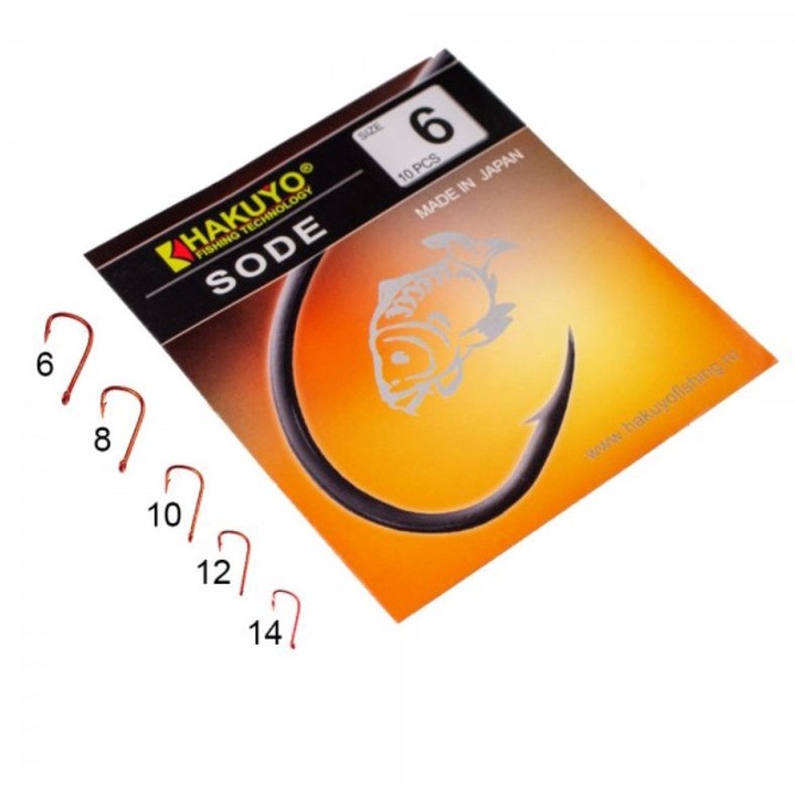 Horgász horgok-szett 10 db/6.sz