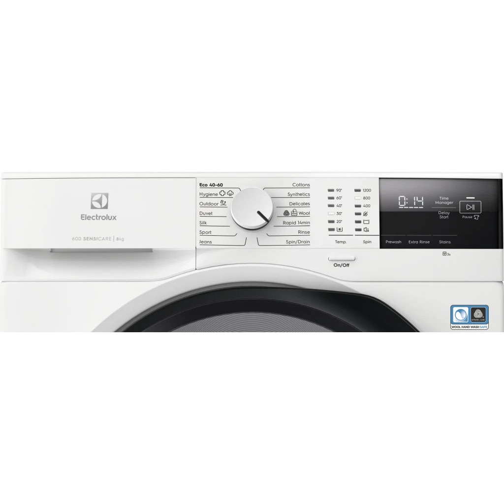 Masina de spalat Electrolux EW6F2282E, 8 kg, 1200 rpm, Clasa A, Alb