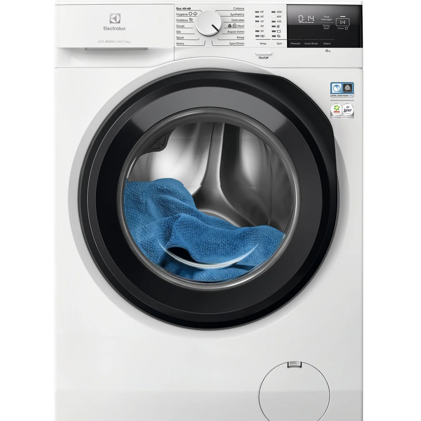 Masina de spalat Electrolux EW6F2282E, 8 kg, 1200 rpm, Clasa A, Alb