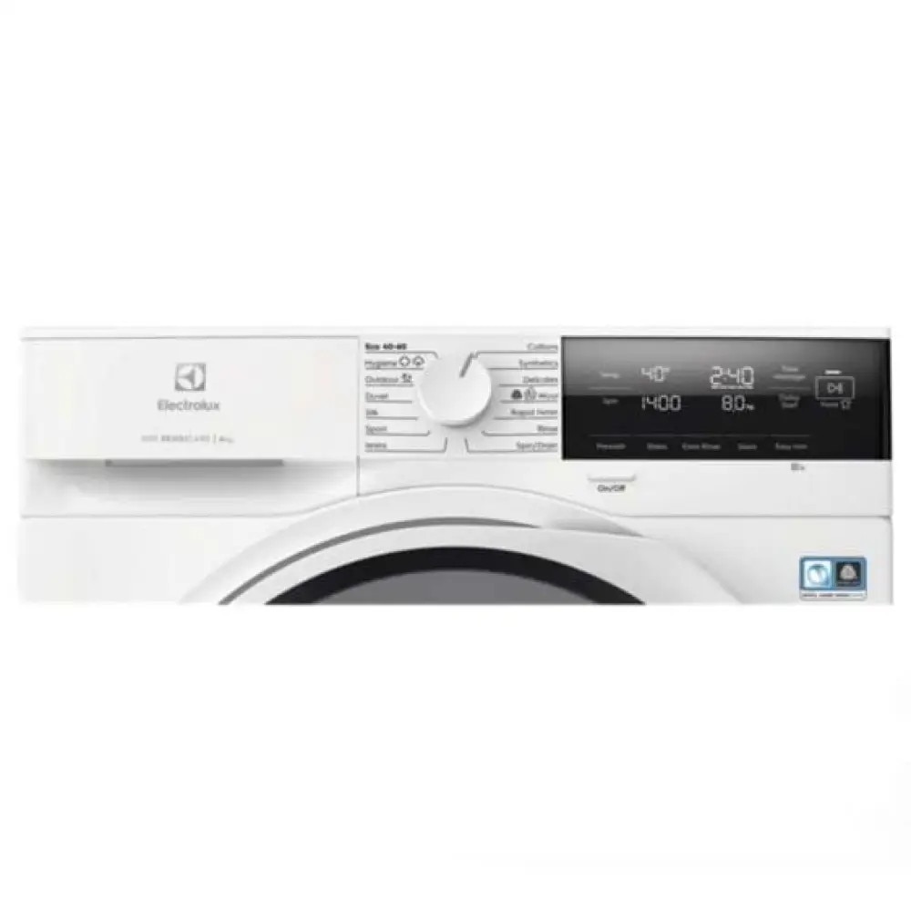 Masina de spalat rufe Electrolux EW6F3494E, SensiCare, Time Manager, Motor Inverter, 9Kg, Clasa A, Alba