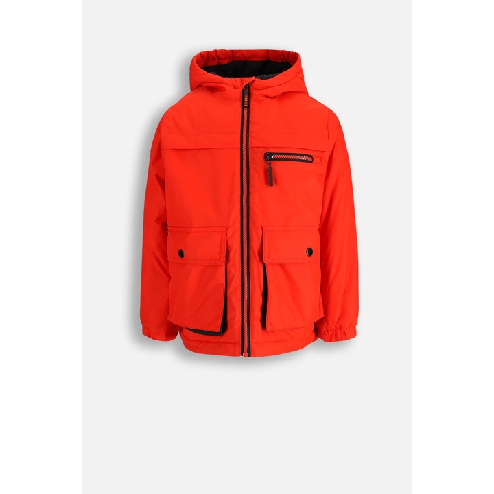 Geaca copii, Coccodrillo, rosu, pentru baieti, poliamida