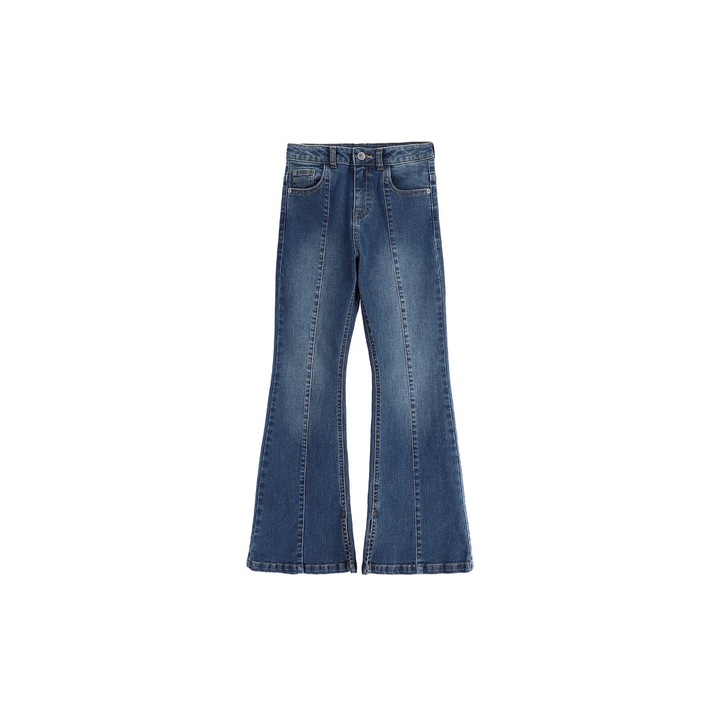 Lány farmer, Coccodrillo, pamut/elasztán, kék