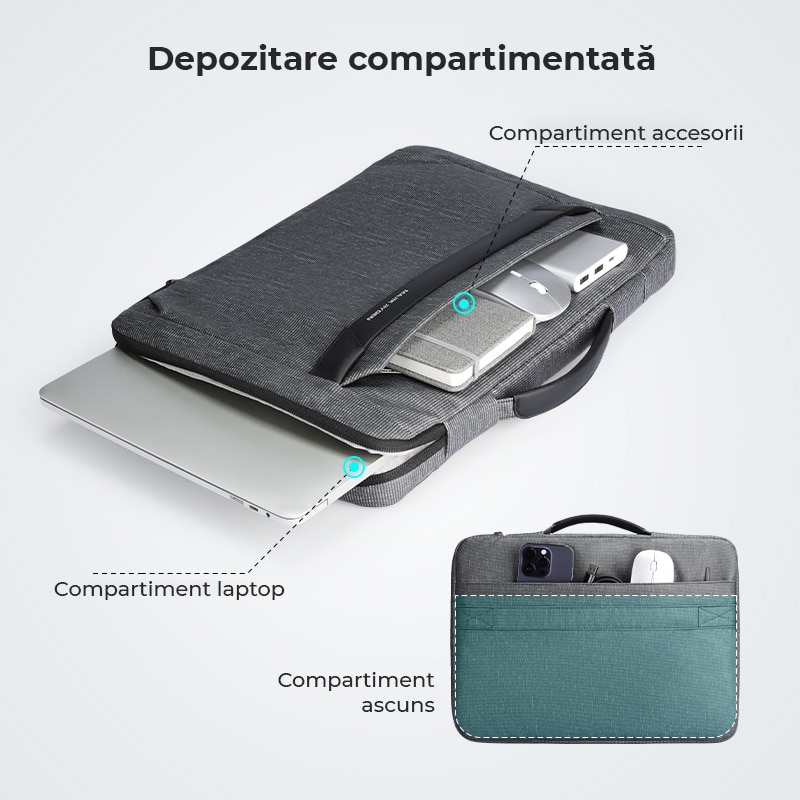 Geanta multifunctionala casual business pentru laptop 15.6" inch Mark Ryden