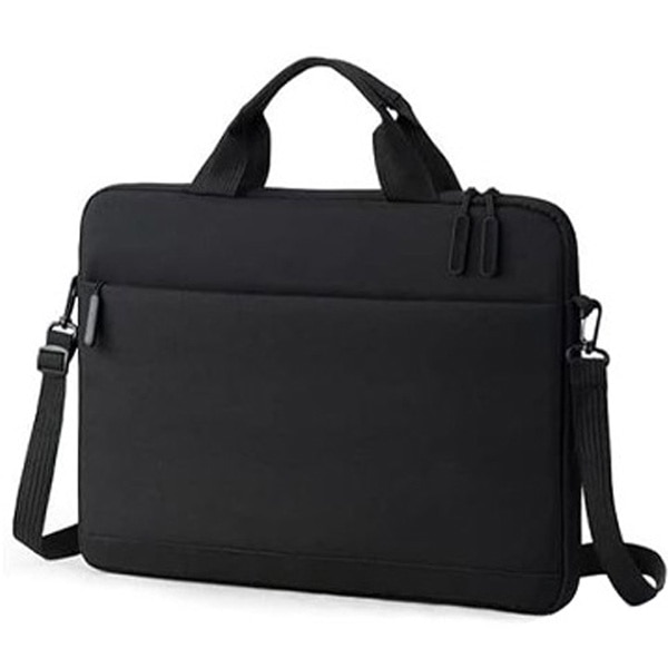 Geanta Elite pentru Laptop 15-16", Curea umar, Business, 2 Buzunare, Textil rezistent, Negru