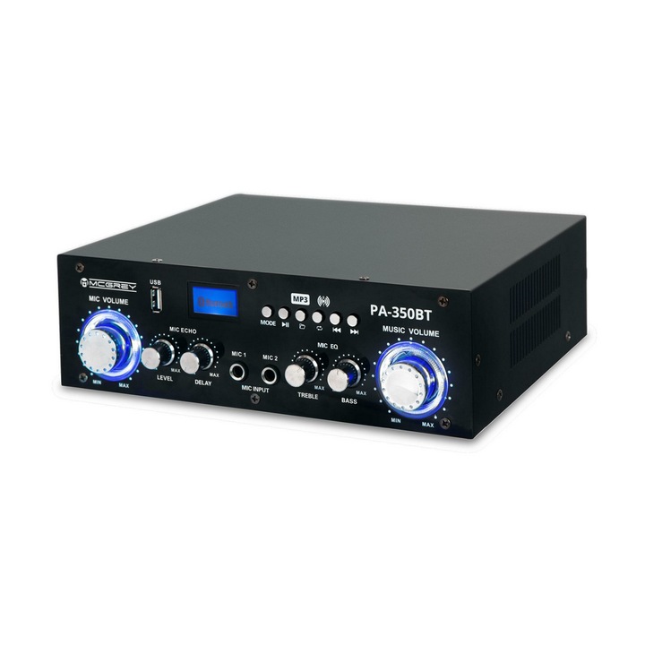 McGrey PA-350BT цифров аудио усилвател с USB/MP3 плейър/Bluetooth