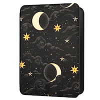 Husa pentru Kindle 6 inch 2024/2022, Baisirui, ultra subtire, impermeabila, 11th Generation Starry Black
