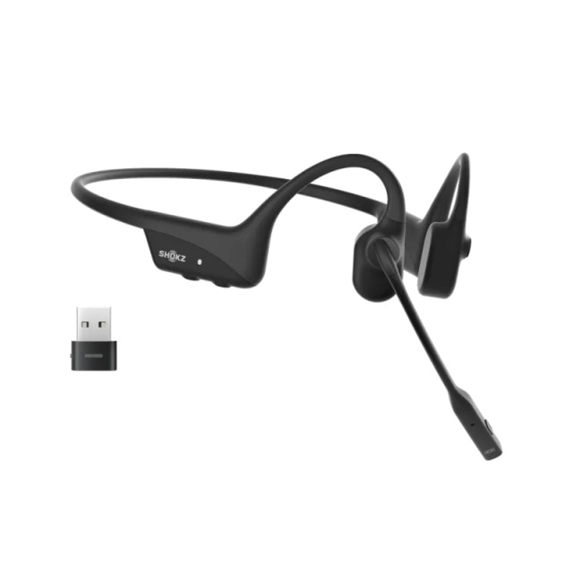 Casca SHOKZ OpenComm2 upgrade bluetooth conductie osoasa cu