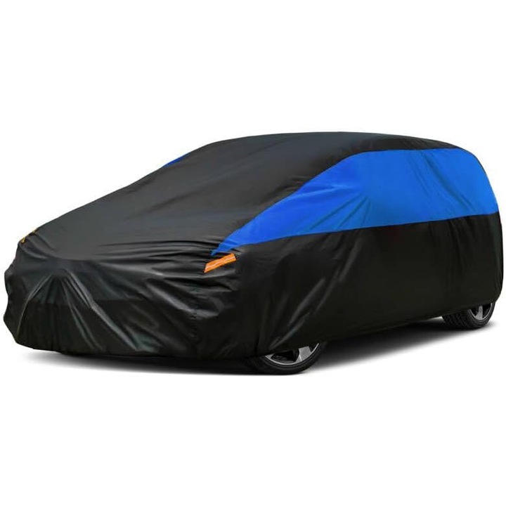 Prelata Auto, BUANIERT, Impermeabila, Protectie UV, XL 490x180x150cm, Set cu saculet depozitare