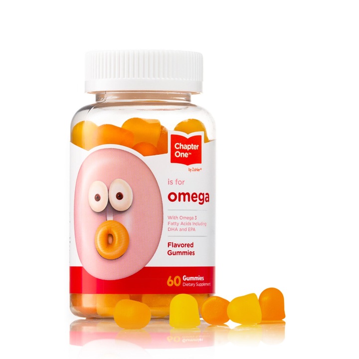 ZAHLER® Chapter One™ O Is For Omega, Acizi Grasi Omega-3, 60 jeleuri