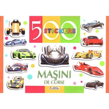 500 Stickere - Masini de curse 500 Stickere - Masini de curse