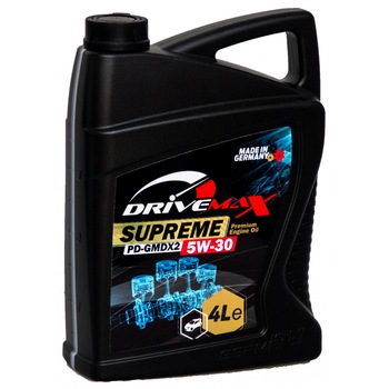 Ulei motor Drivemax Supreme PD-GMDX2 5W30 4L Ulei motor Drivemax Supreme PD-GMDX2 5W30 4L