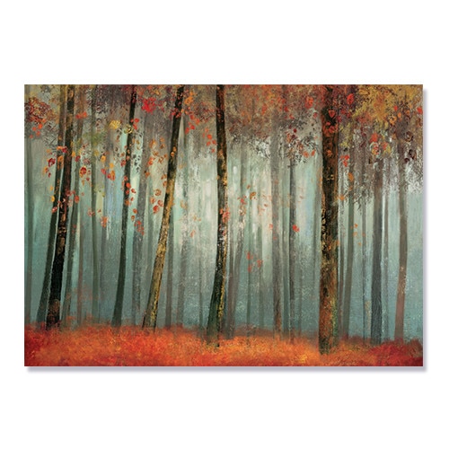 Tablou Canvas - Toamna prin padure, 75 x 100 cm