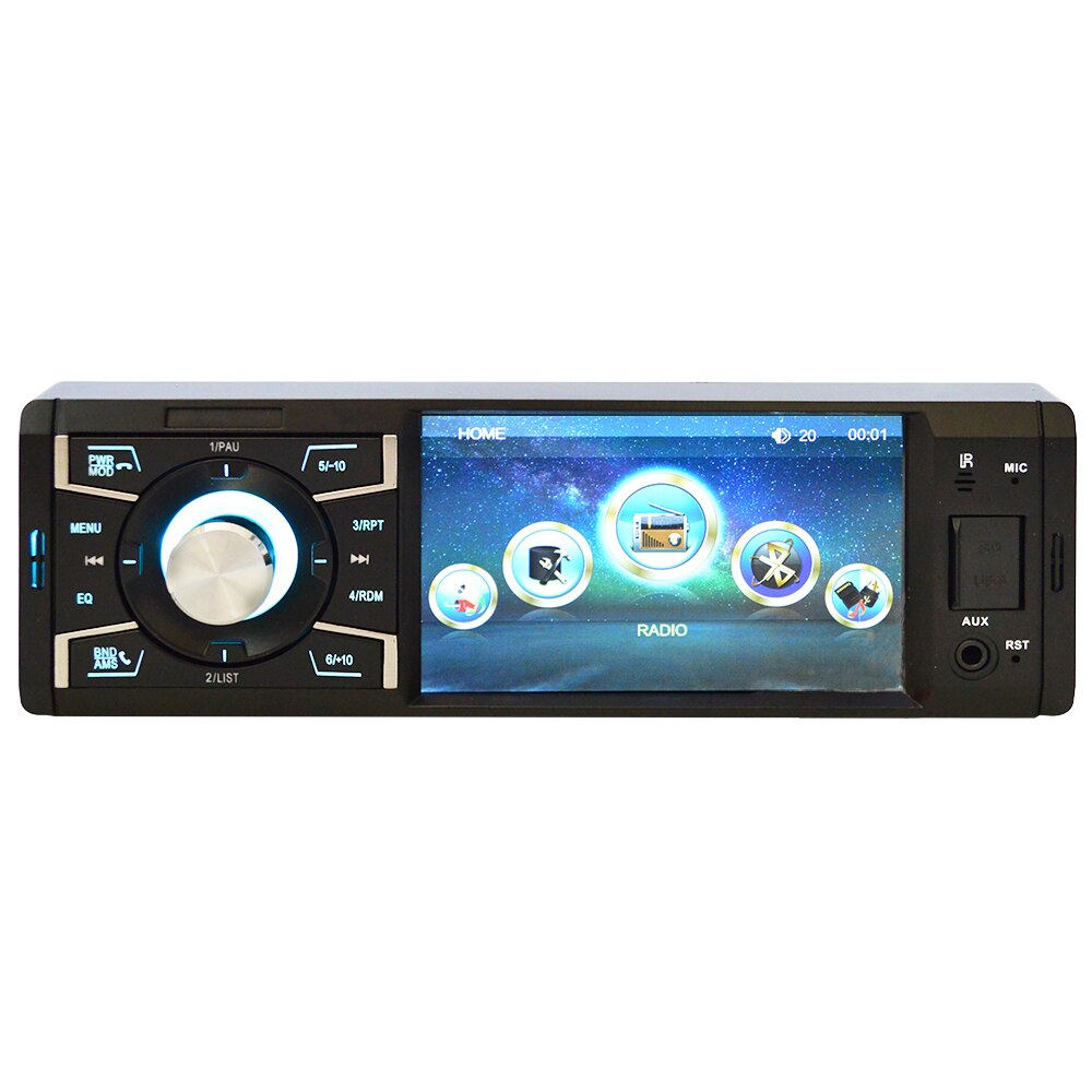 MP5 player auto PNI 9145 1DIN display 4 inch, Bluetooth, radio FM, SD si USB, intrare video