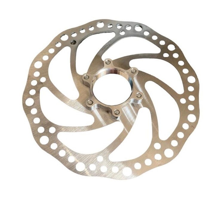 160 mm-es csavaros tárcsafék kerékpárhoz, elektromos rollerhez