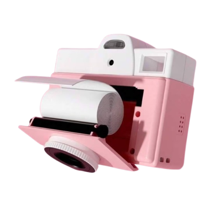 Camera foto digitala VICTINY ® Imprimare termica instant pentru Copii roz