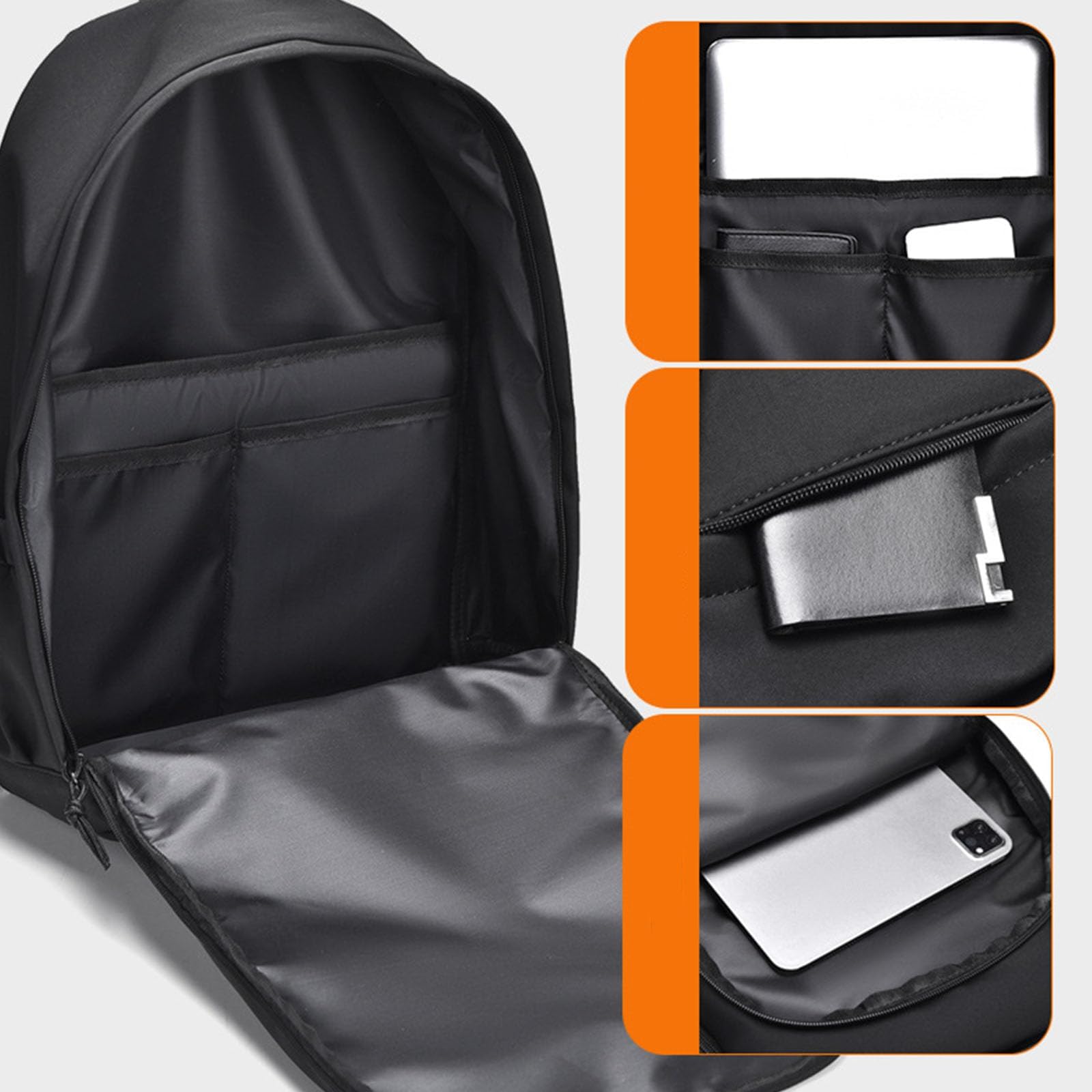 Rucsac laptop, Dollcini, Gri