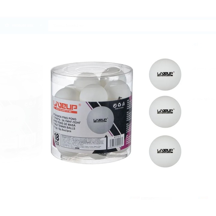 Set Mingi Ping Pong 40mm - 18buc