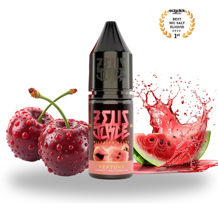 Lichid Tigara Electronica Zeus Juice 10 ml, nicotina 20 mg - Cherry Watermelon