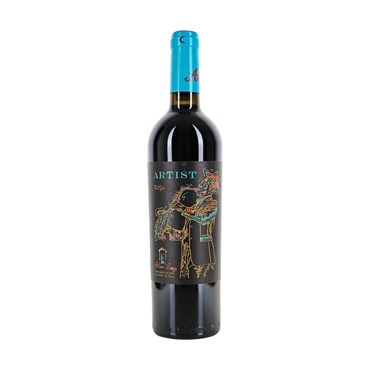 Vin Rosu, Artist Cupaj Rosu, crama Artisan Winery, DOC, sec, sticla 0.75l