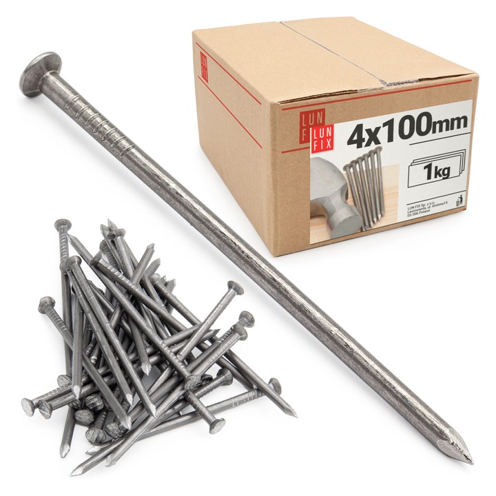 Lun Fix építőszegek 4x100 mm, 1kg