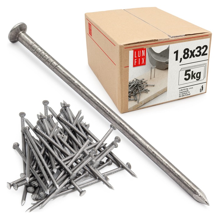 Lun Fix építőszegek, 1,8x32 mm, 5kg