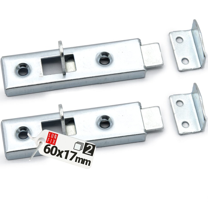 Zavor mobila 60x17mm Lun Fix, 2buc