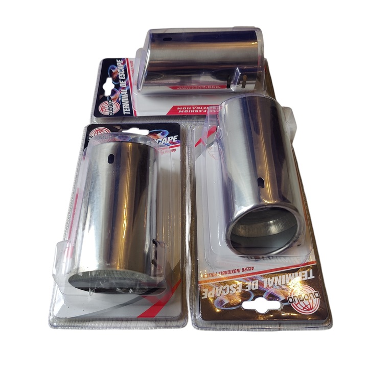 Универсален орнамент за барабан от неръждаема стомана, хром, дължина 13 х 6, 3см