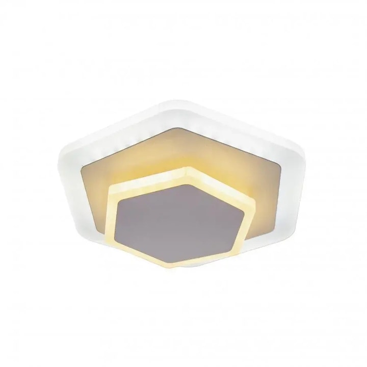 LED полилей Sonia 36W, бял